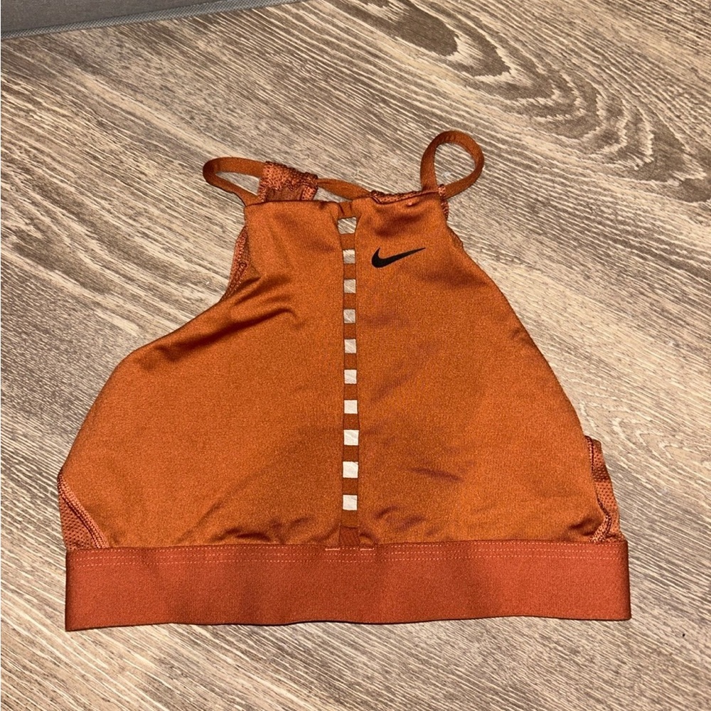 Nike DRI-FIT Burnt Orange Sports Top